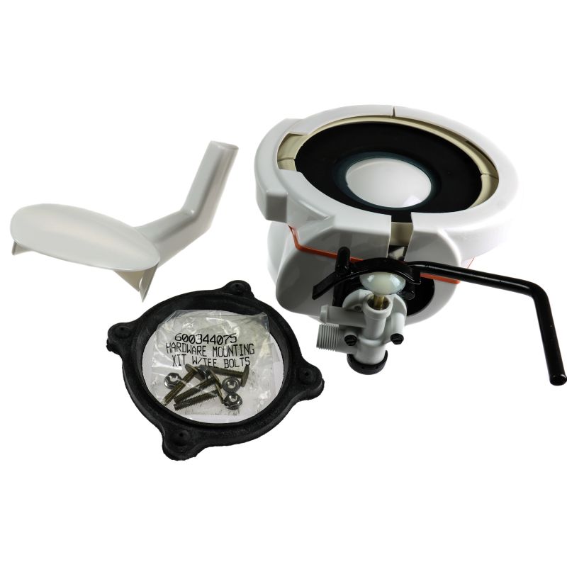Dometic 511/ 911/ 2011 Traveler Model Toilet White Base Kit - 385310123