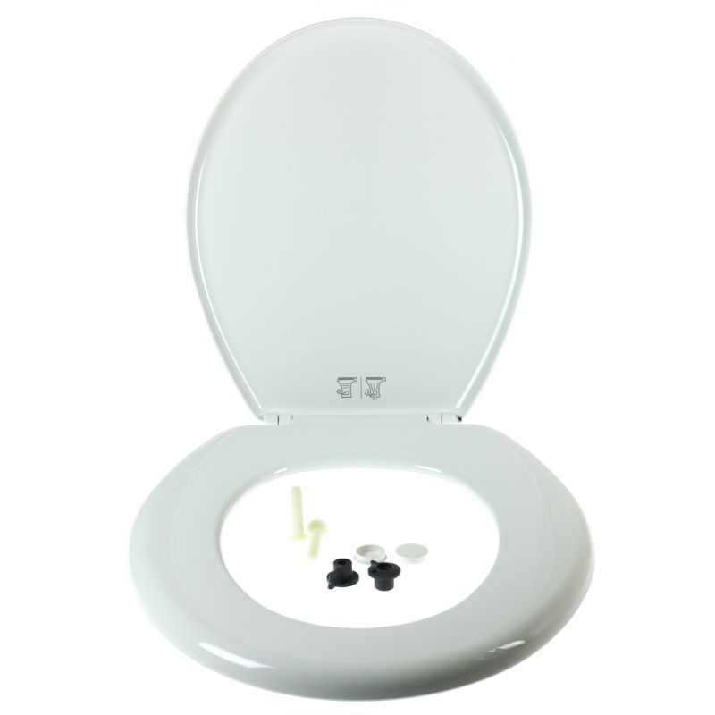 Dometic White Toilet 310/311 Seat and Cover - 385311646