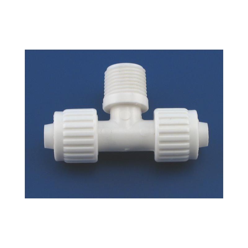 Flair-It 1/2 x 1/2 x 1/2 Flare Run x MPT Tee - 06822