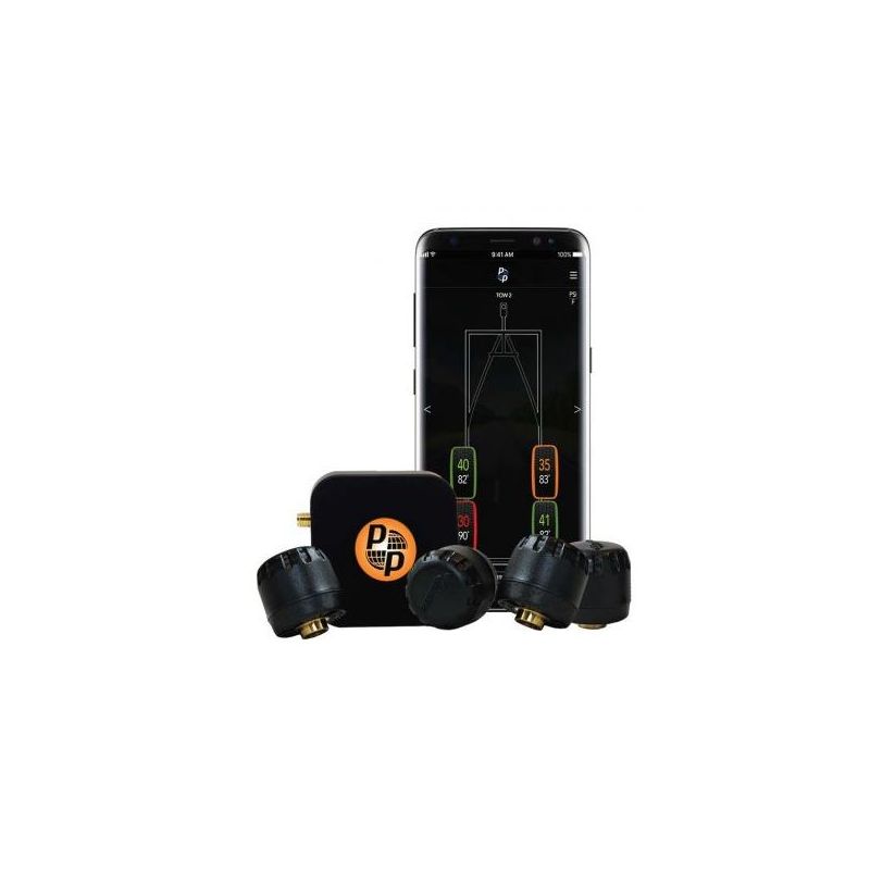 JR Products Pressure Pro 4 Wheel Tire Pressure Monitoring System - FX4K