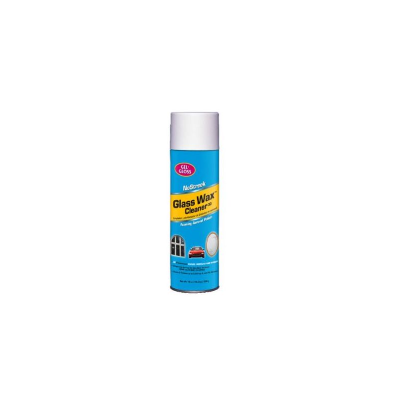 Gel-Gloss 19 oz. No Streek Glass Wax Cleaner - NS-019