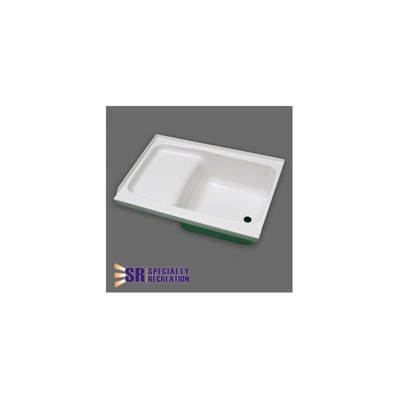 Specialty Recreation 36 x 24 x 13 Step Bathtub w/ Right Hand Drain - White - ST2 ST2436WR