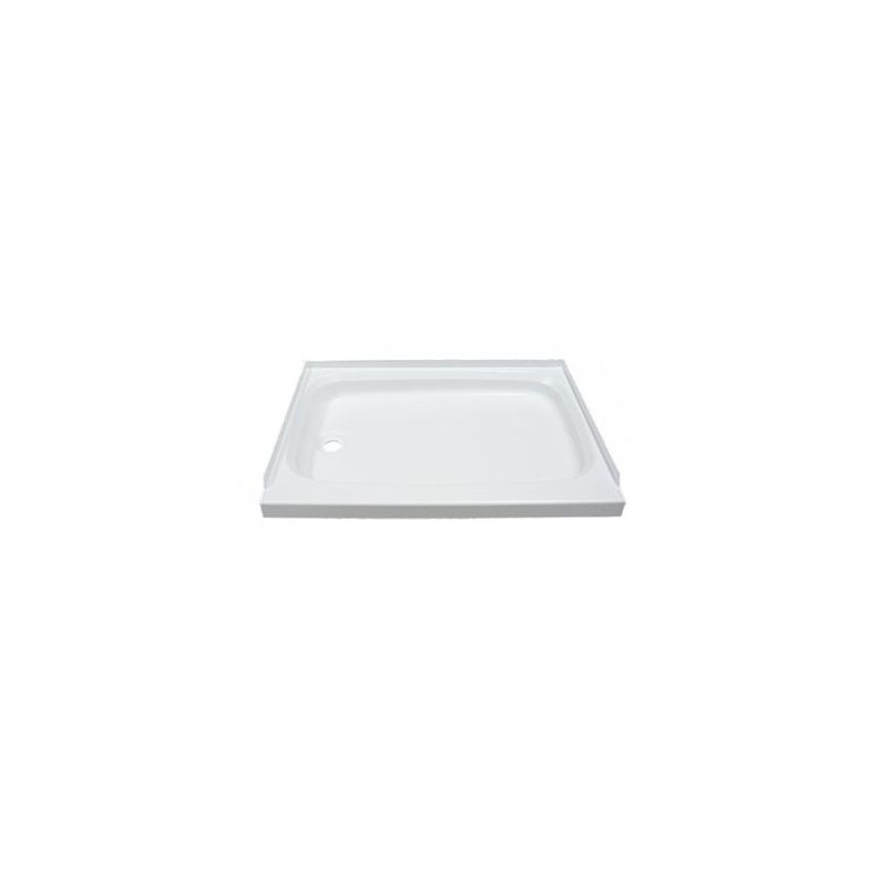 Lippert Components Better Bath 32 x 24 Left Hand Drain Shower Pan - White - 2103