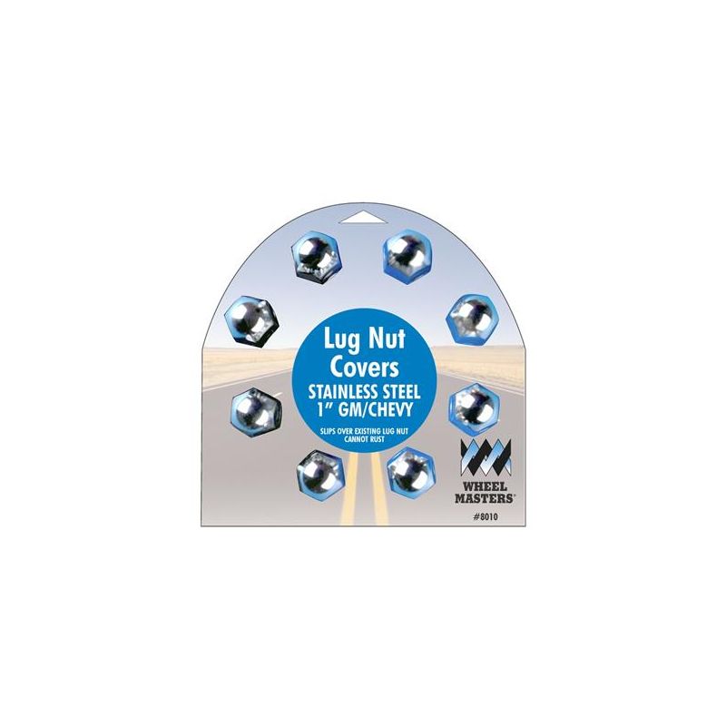 Wheel Masters GM/Chevy 1 Lug Nut Covers - 8010