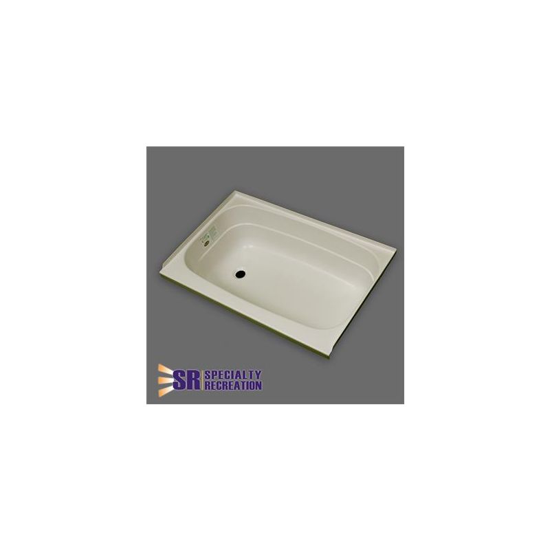 Specialty Recreation 38 x 24 x 11 Left Hand Drain Bathtub - White - BT2438WL
