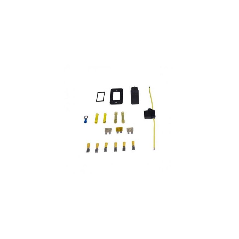 Lippert Components Kwikee Small Rectangular Magnetic Door Switch and Power Switc