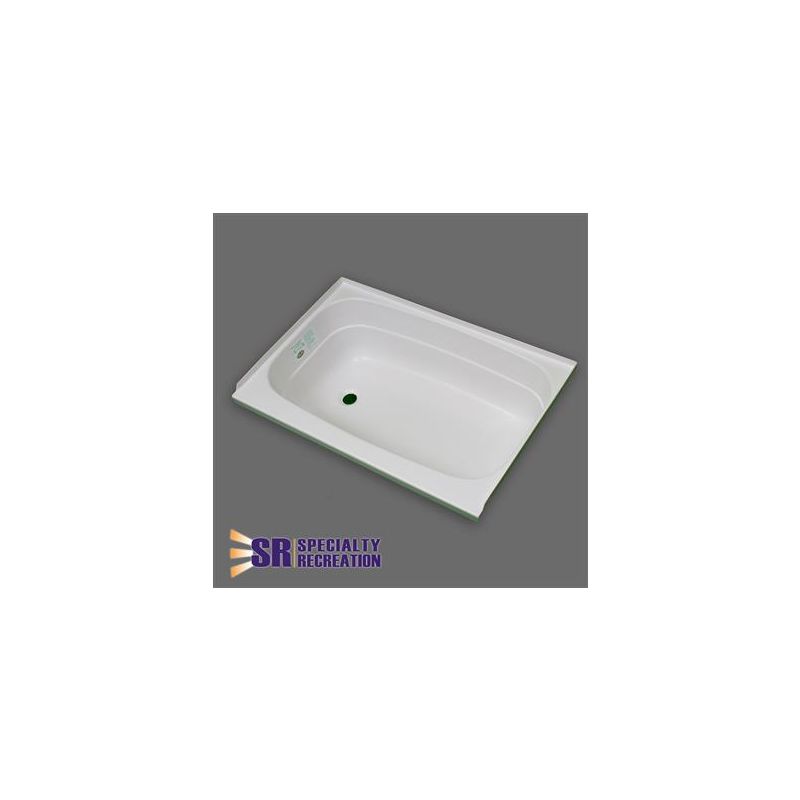 Specialty Recreation 32 x 24 x 11 Left Hand Drain Bathtub - White - BT2432WL