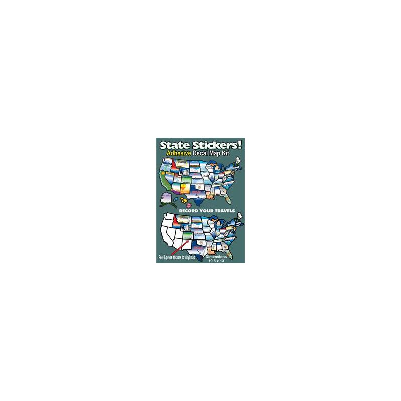 State Sticker Kit - STATESTICKERMAP