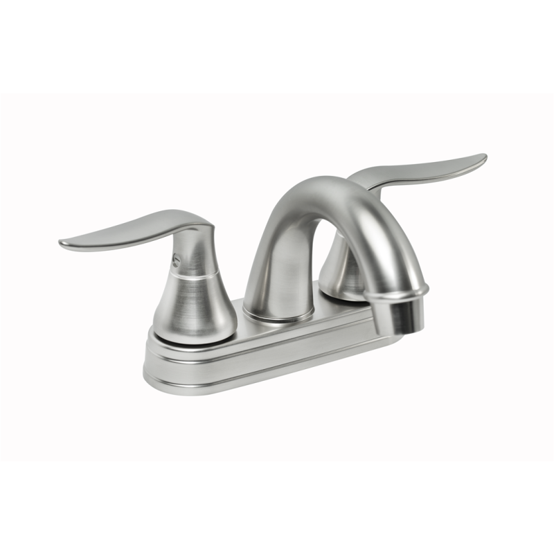 Dura Faucet Brushed Satin Nickel Plated/ Plastic Lavatory Faucet - DF-PL620LH-SN