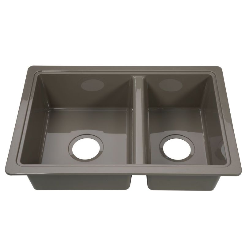 Lippert Components Grey ABS Plastic 25 x 17 Sink - 808488