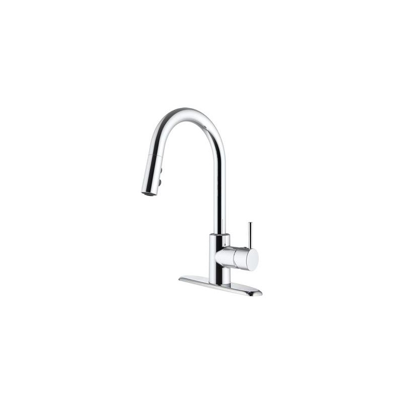 American Brass Hi-Arc Pulldown Kitchen Faucet - SL4000BN-A