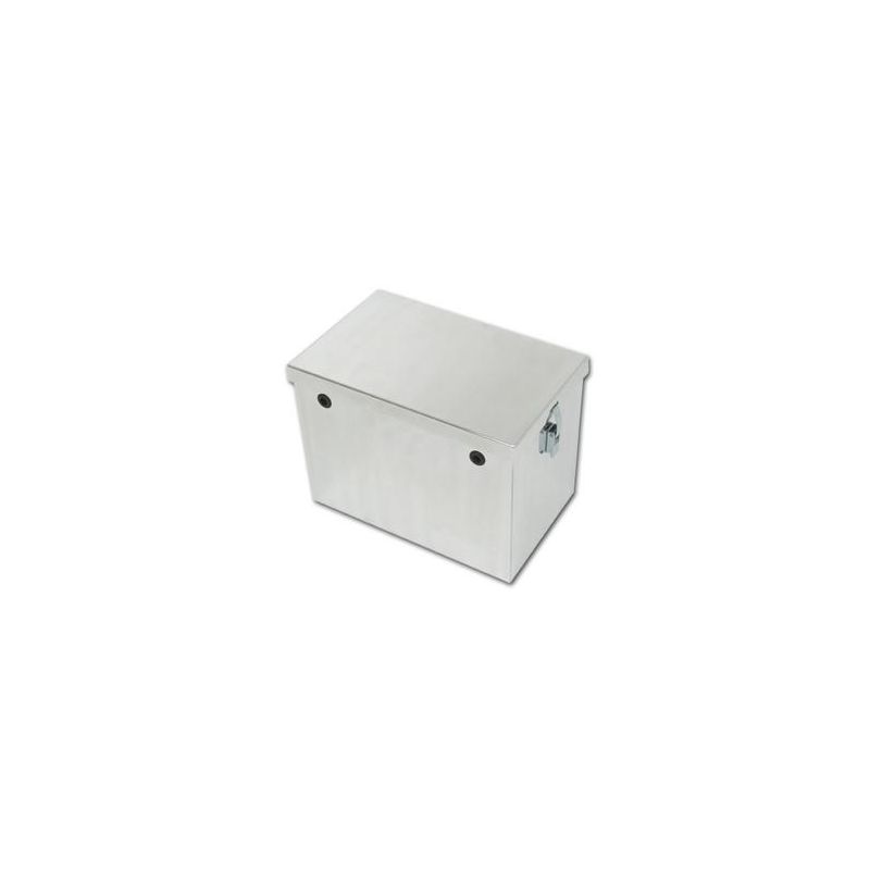 Tow-Rax 14 Aluminum Battery Box with Polished Finish - SP14BP