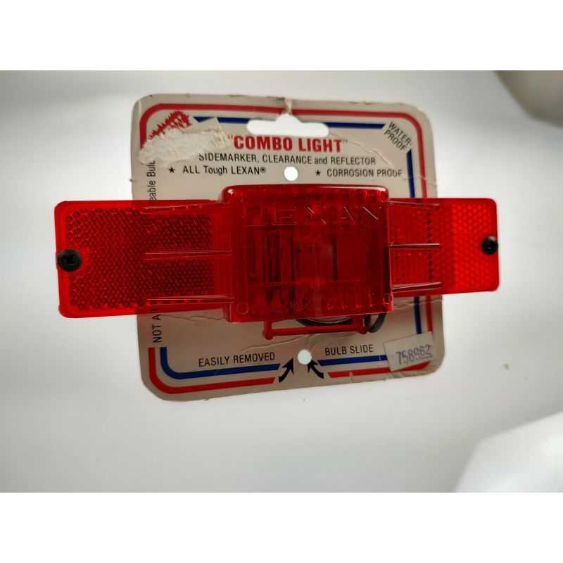 Sierra Products Red Sidemarker Waterproof Combo Light - 203R2R