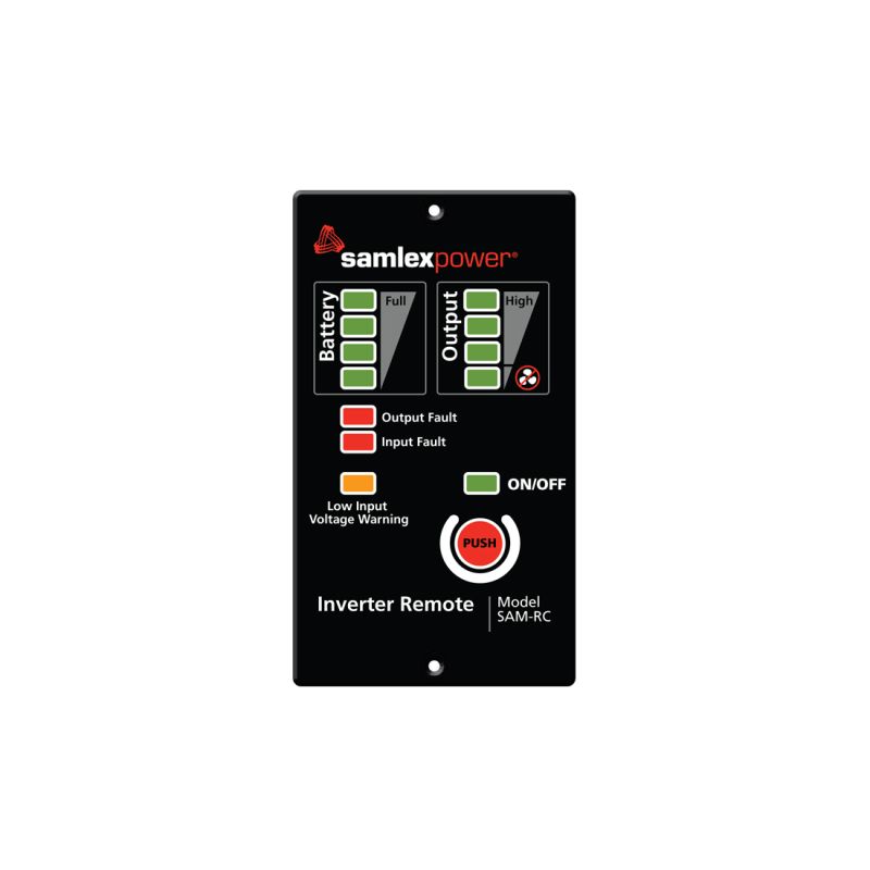 Samlex Remote Control for SAM Series 1000 Watt to 3000 Watt Inverters ...