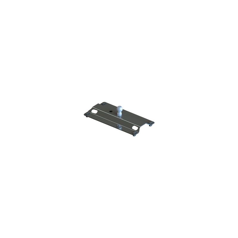 PullRite 25K Adjustable Gooseneck Adapter for Industry Standard 5th Wheel Rails