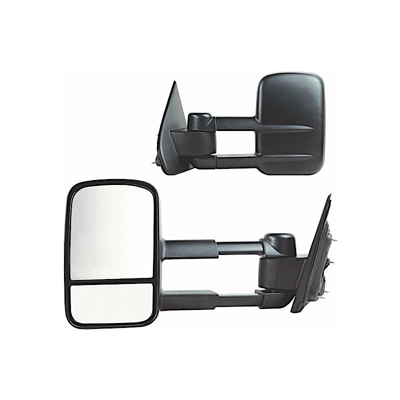 K-Source 14-15 Silverado/Sierra 1500 Black Extendable Towing Mirror - 62137-38G