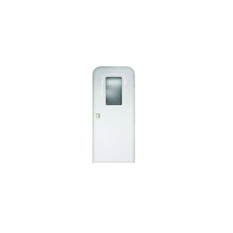 Lippert Components 24 x 68 Polar White RH Radius Entry Door - V000042326
