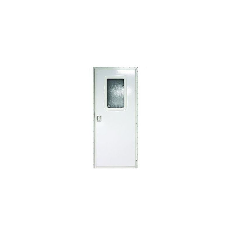 Lippert Components 30 x 72 Polar White RH Square Entry Door - V000149585