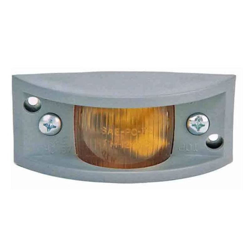 Peterson Mfg Gray Molded Housing Amber Clearance/ Side Marker Light - M122A