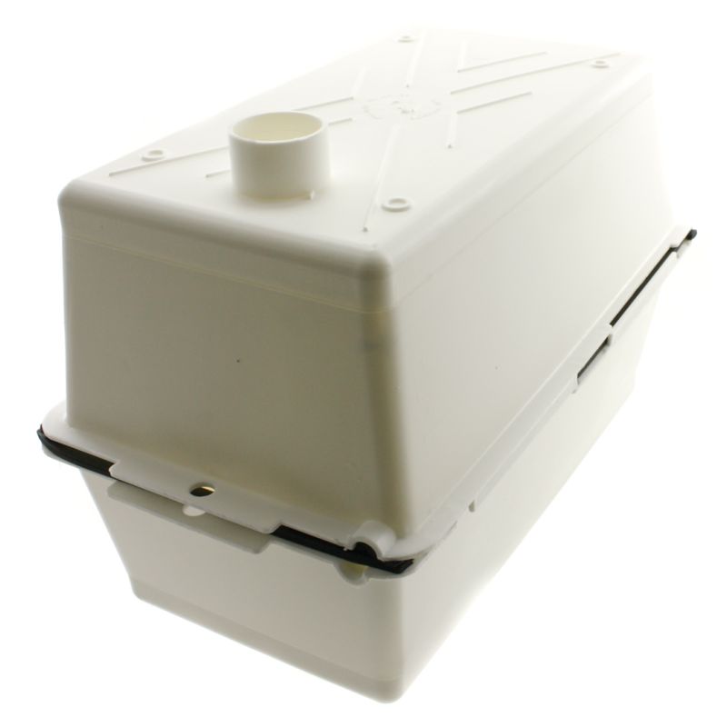 MTS Large Vented Polar White Battery Box - 250
