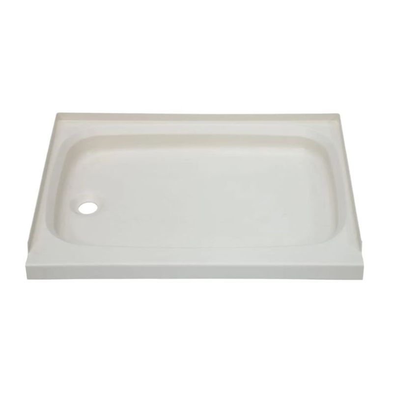 Lippert Components Better Bath 36 x 24 Left Hand Drain Shower Pan - Parchment -