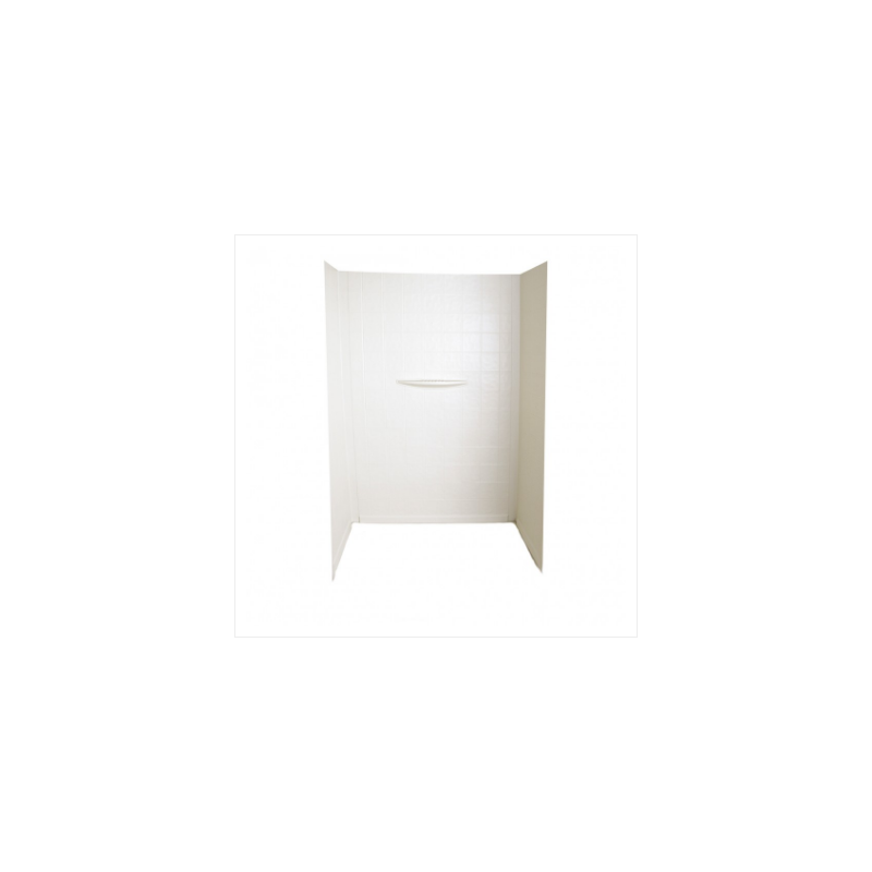 Lippert Components Better Bath 24 x 40 x 58 Bath/Shower Surround - Parchment - 3