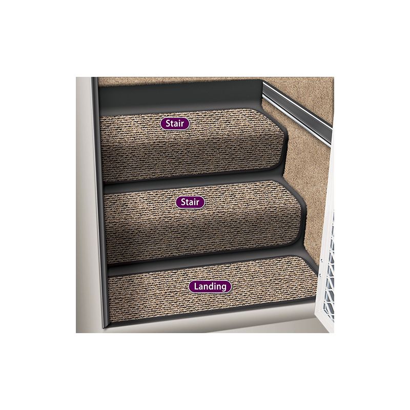 Prest-O-Fit Peppercorn Step Hugger for Stair Step - 5-0073