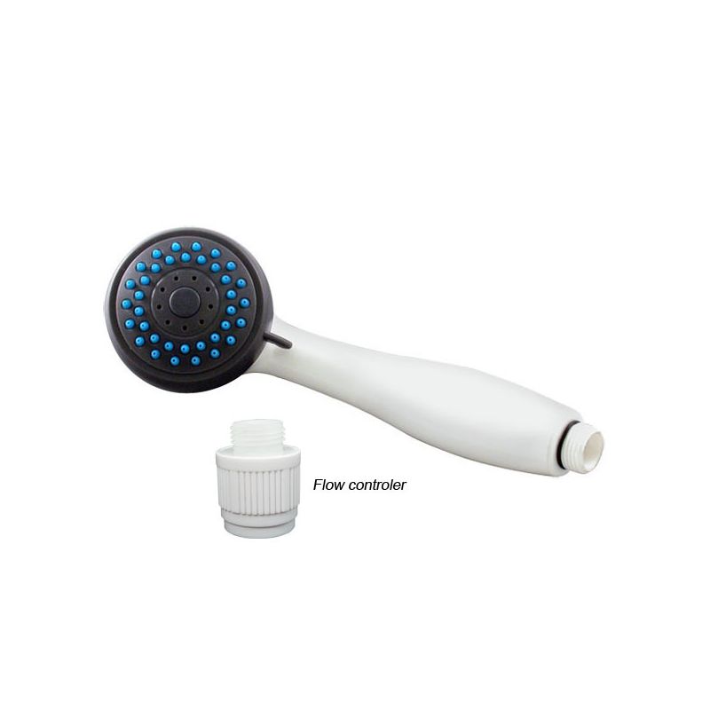 Phoenix White 3 Function Handheld Shower Head w/ Flow Controller - PF276052