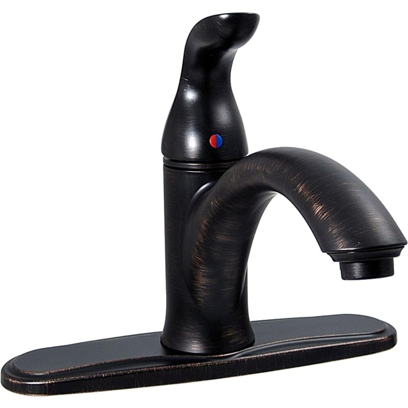 Phoenix Hybrid Low-Arc Spout Single Handle Rubbed Bronze Kitchen Faucet - PF2315