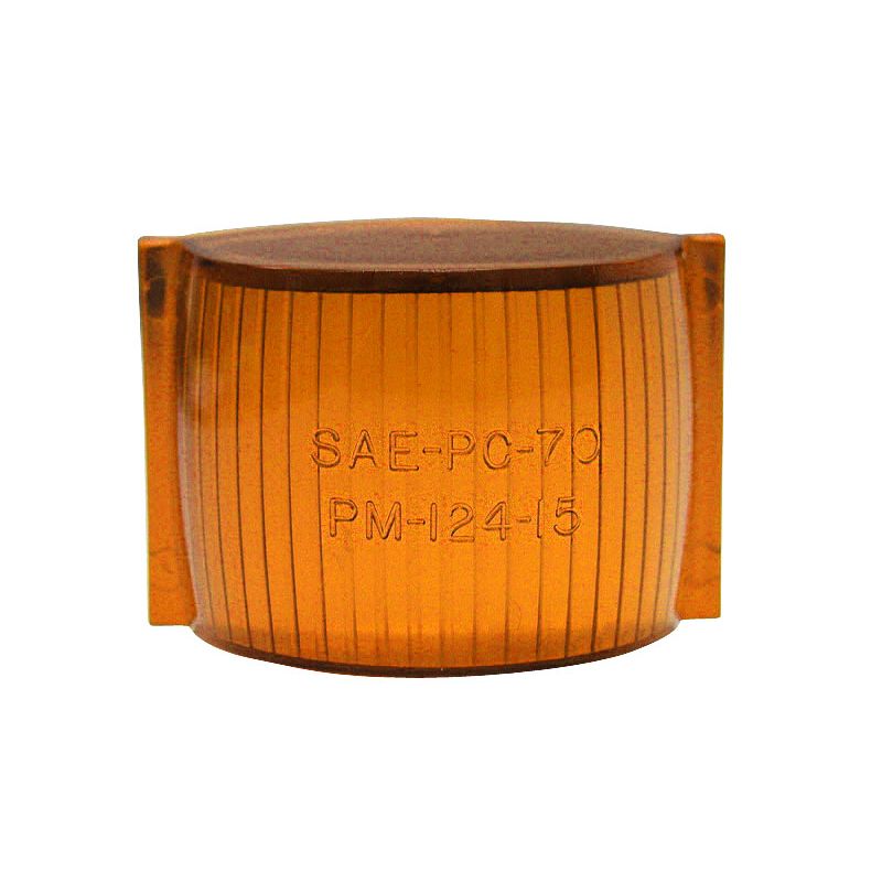 Peterson Mfg Amber Clearance/Side Marker Light Lens - 124-15A