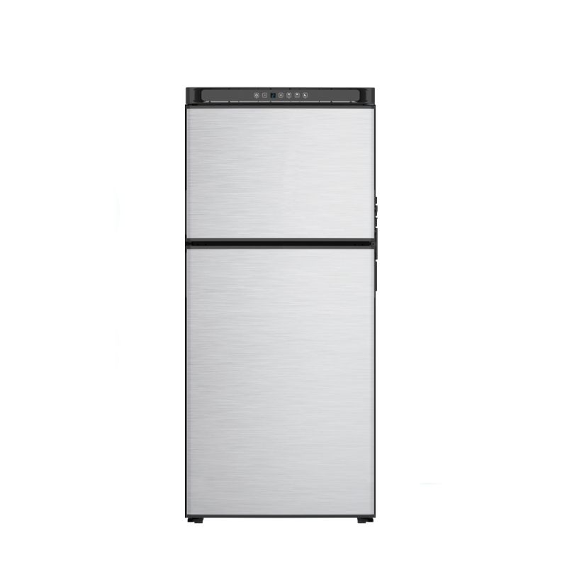 Norcold Polar 8 Cu. Ft. Left Hand Stainless Steel DC Compressor Refrigerator - N N8DCSSL