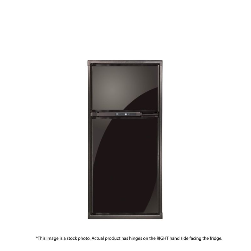 Norcold Polar 7 Cu. Ft. Black Trim Refrigerator w/ Cooling Fan - N7XFR