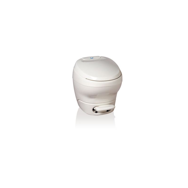 Thetford Bravura Parchment Low Profile Foot Flush Toilet - 31119