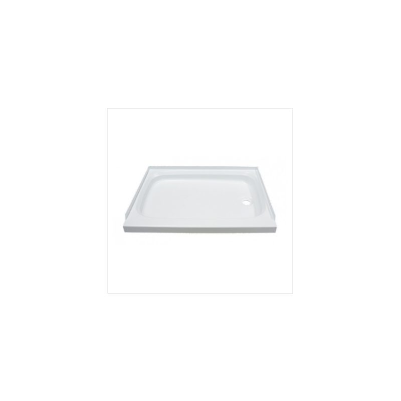 Lippert Components Better Bath 36 x 24 Right Hand Drain Shower Pan - Parchment -