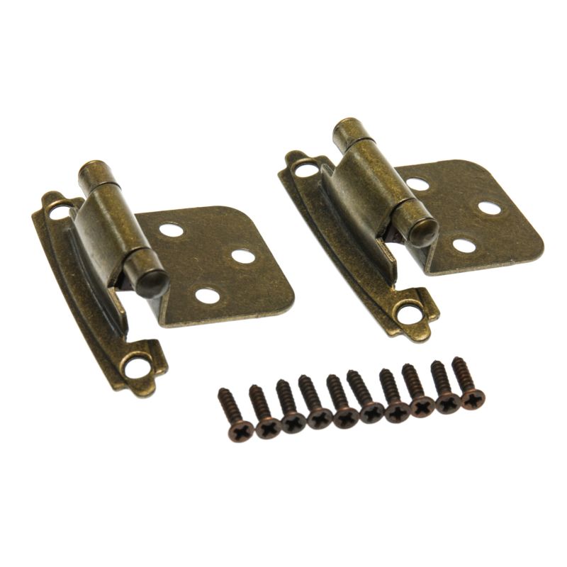 RV Designer Antique Finish Self-Closing Hinge - H233