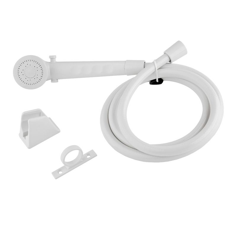 DURA White RV Shower Head & Hose Kit - DF-SA130-WT