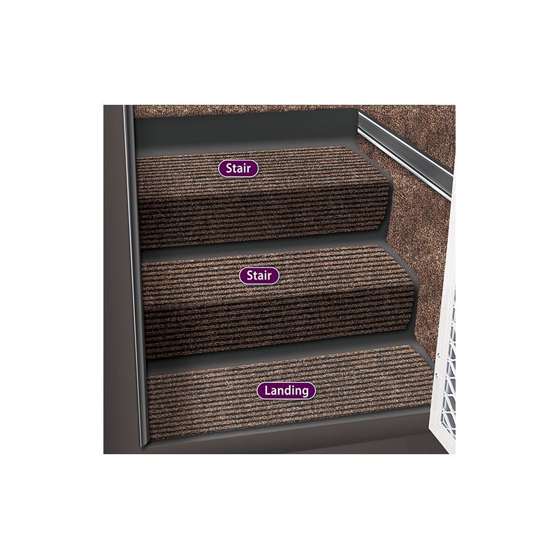 Prest-O-Fit Sierra Brown Step Hugger for Stair Step - 5-0071