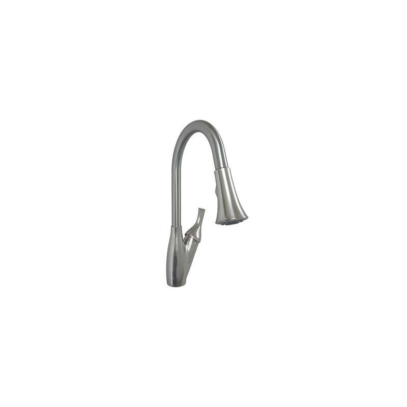 American Brass Feather-Lite 8 Metal Single Lever Kitchen Pulldown Faucet - SL300