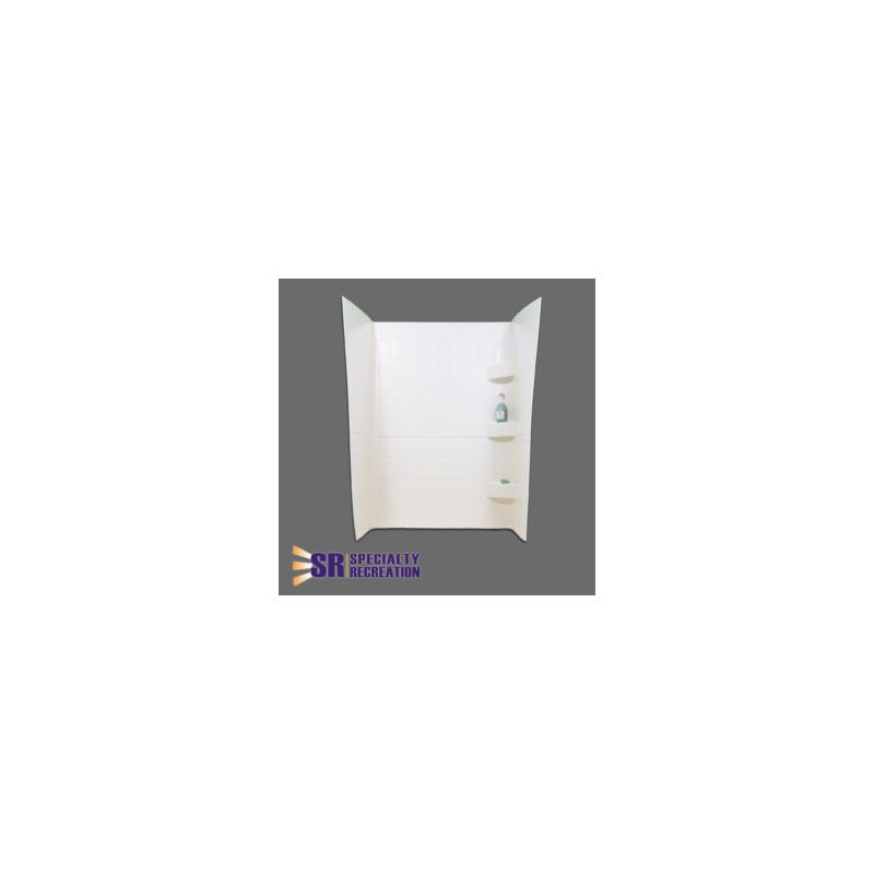 Specialty Recreation 24 x 36 x 66 Bath/Shower Surround - White - SW2436W