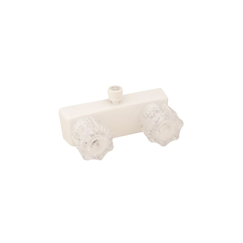 Empire Brass Company White Shower Valve with Clear Knobs - U-YJW53VBW
