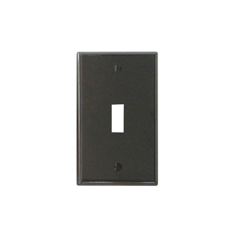 Valterra Brown Plastic Switch Plate - DGSP1VP
