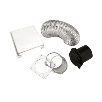 Splendide Deluxe Paintable Dryer Vent Kit