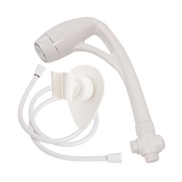 Oxygenics White Handheld BodySpa Showerhead Kit