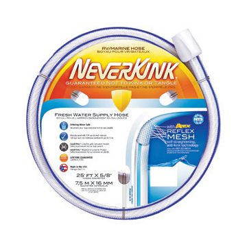 Apex 5/8" x 25' NeverKink Water Hose