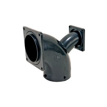 Valterra 3" Dual Flanged 90º Bayonet Ell Collector Fitting