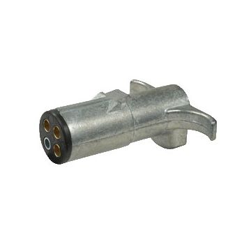 Pollak 4-Way Extended Die Cast Plug - Trailer End