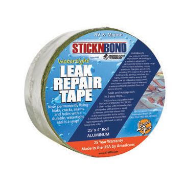 Heng's Industries 4" x 25' White Roof Seal Tape
