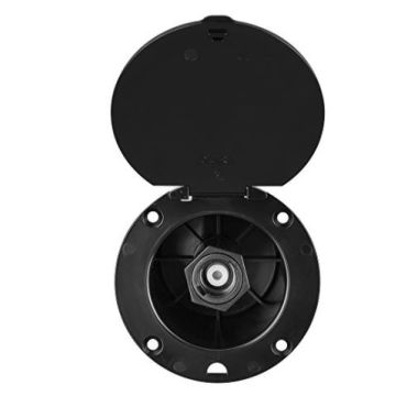 Dura Faucet Black Exterior Spray Port