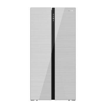 Furrion Arctic® 16 Cu. Ft. DC Compressor Side-by-Side Residential Style Refrigerator - Stainless Steel