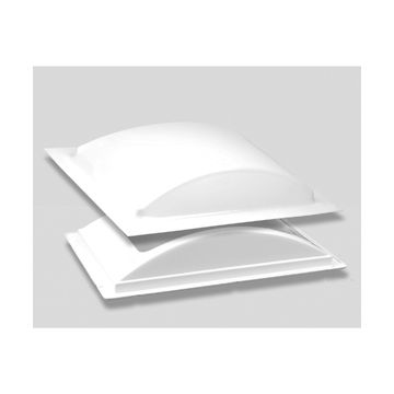 Specialty Recreation 14" x 22" White Low Profile Complete Skylight Kit